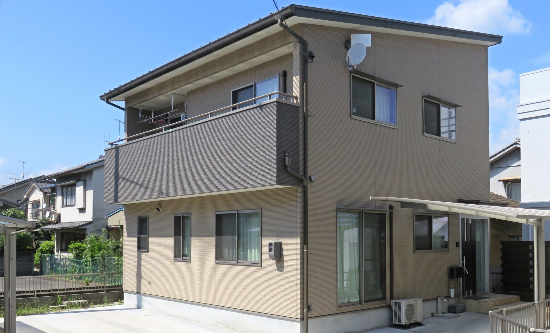 しろきや産業の標準塗装プラン（30〜40坪目安）